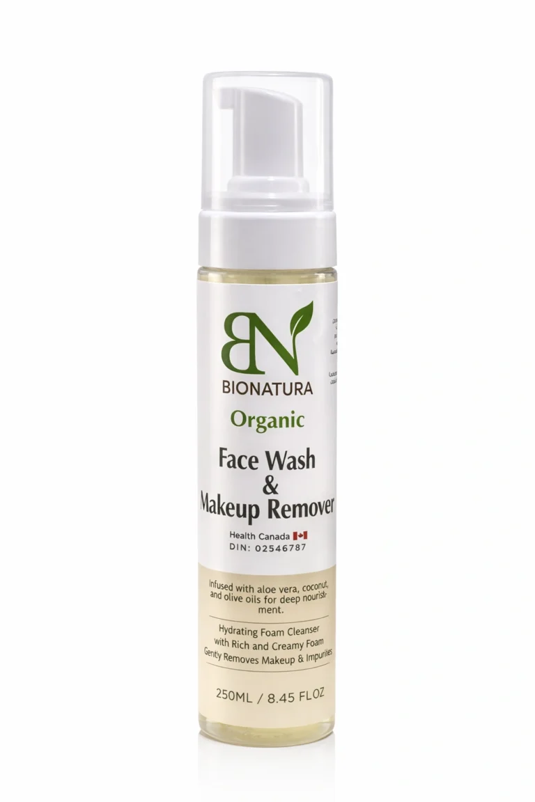 Organic Face Wash & Makeup Remover 250ml